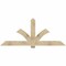 Ekena Millwork Redmond Rough Sawn Timber Gable Bracket, Douglas Fir, 84"W x 35"H x 2"D x 6"F, 10/12 Pitch GBW084X35X0206RED00RDF - alternate 1
